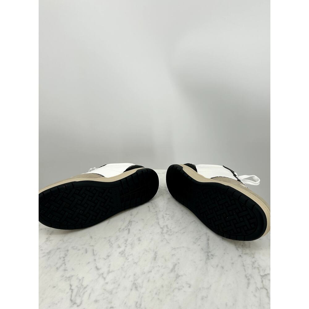 NEW Yellow Box Niko Low Top White Beige Black Casual Sneakers Women’s 8 - Picture 6 of 8
